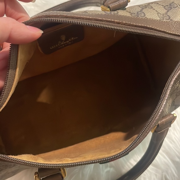 Gucci Supreme GG Vintage Boston Monogram Doctors Bag - Picture 16 of 16